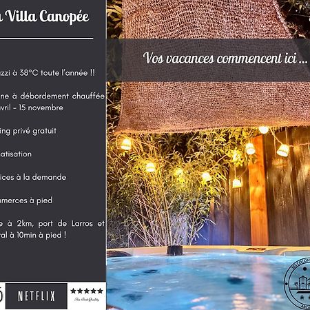 La Villa Canopee - Piscine Chauffee-Fibre-Clim-Jacuzzi Gujan-Mestras Exterior photo