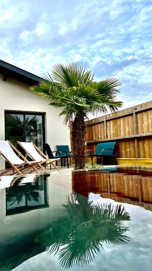 La Villa Canopee - Piscine Chauffee-Fibre-Clim-Jacuzzi Gujan-Mestras Exterior photo