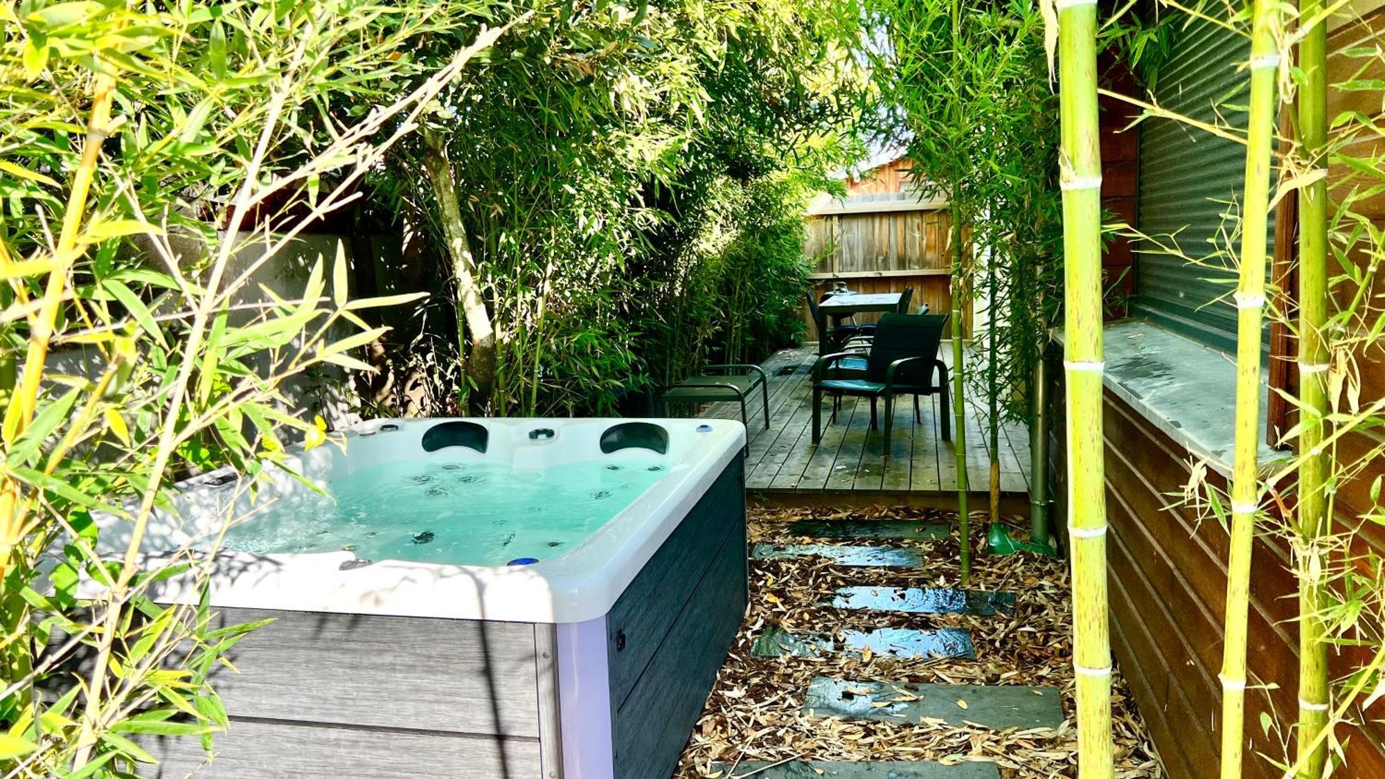 La Villa Canopee - Piscine Chauffee-Fibre-Clim-Jacuzzi Gujan-Mestras Exterior photo