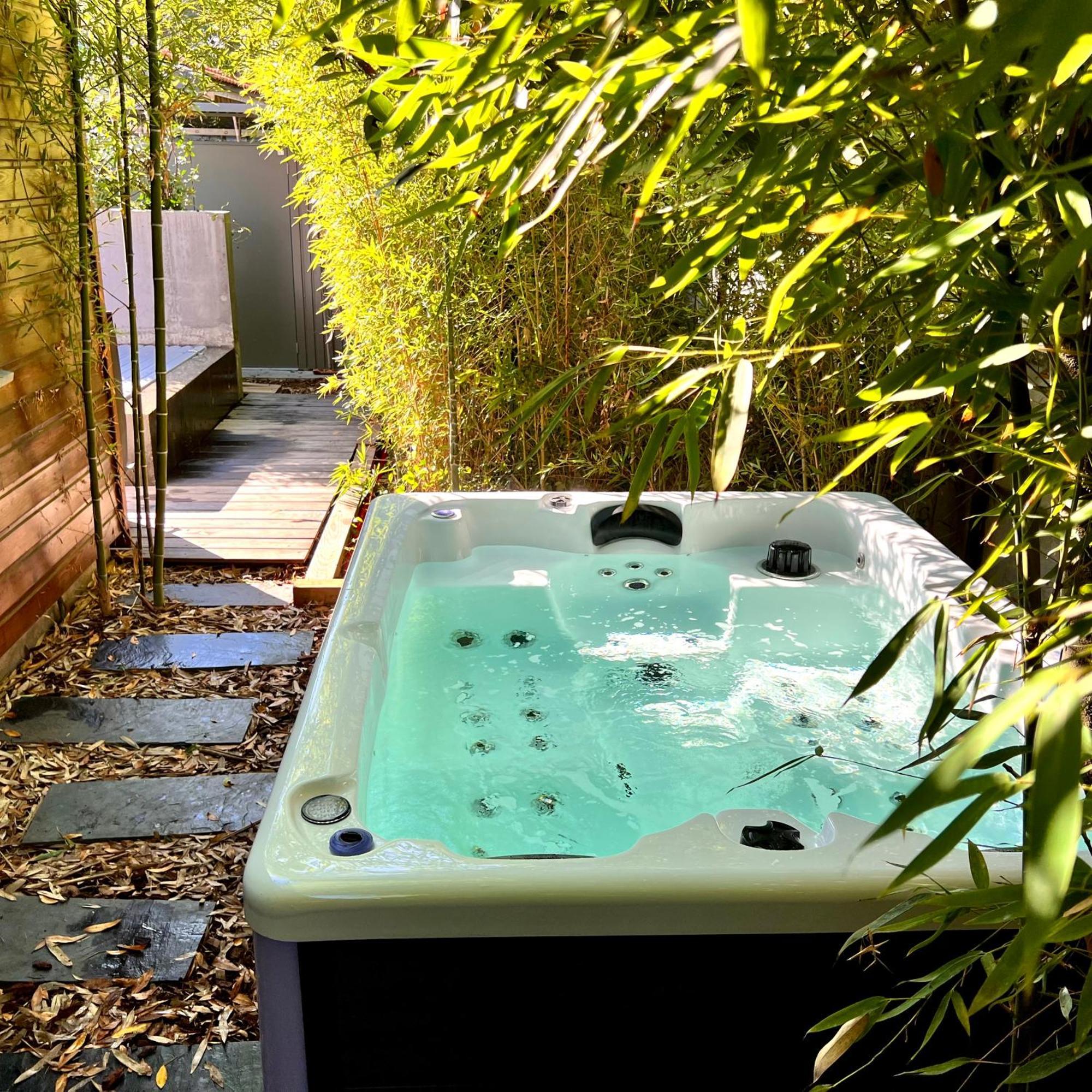 La Villa Canopee - Piscine Chauffee-Fibre-Clim-Jacuzzi Gujan-Mestras Exterior photo